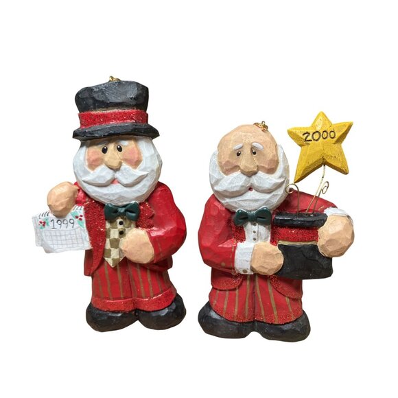 Midwest Cannon Falls Eddie Walker Christmas Santa Ornament 1999 2000 - Picture 5 of 12